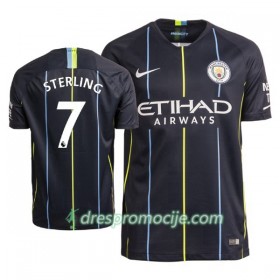 Manchester City Dres Sterling 7 Gostujući 2018/19 Kratkih Rukava